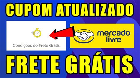 Encontre cupons ativos do Mercado Livre com frete grátis.